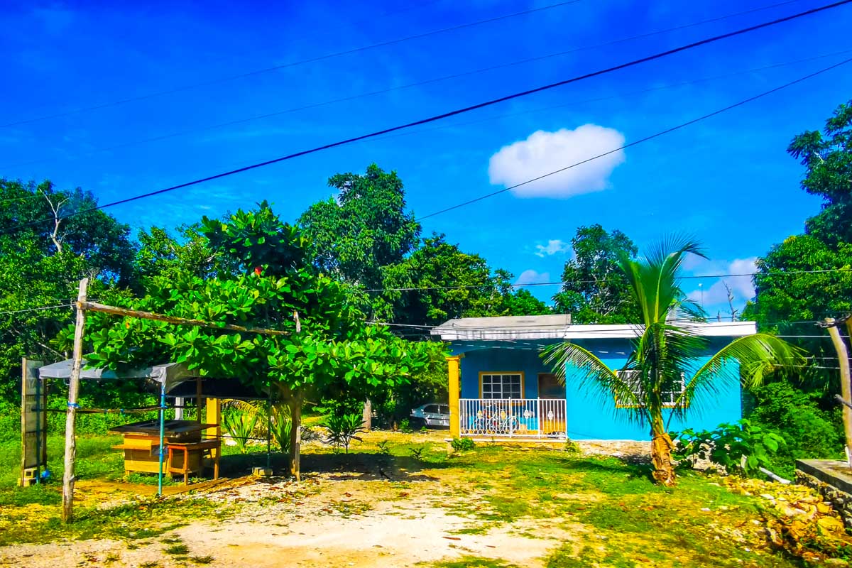 Walking through Aldea Zama Tulum Mexico