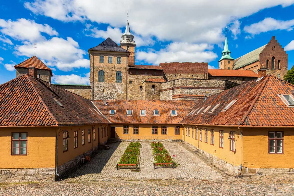 Akershus Fortress in Oslo Norway
