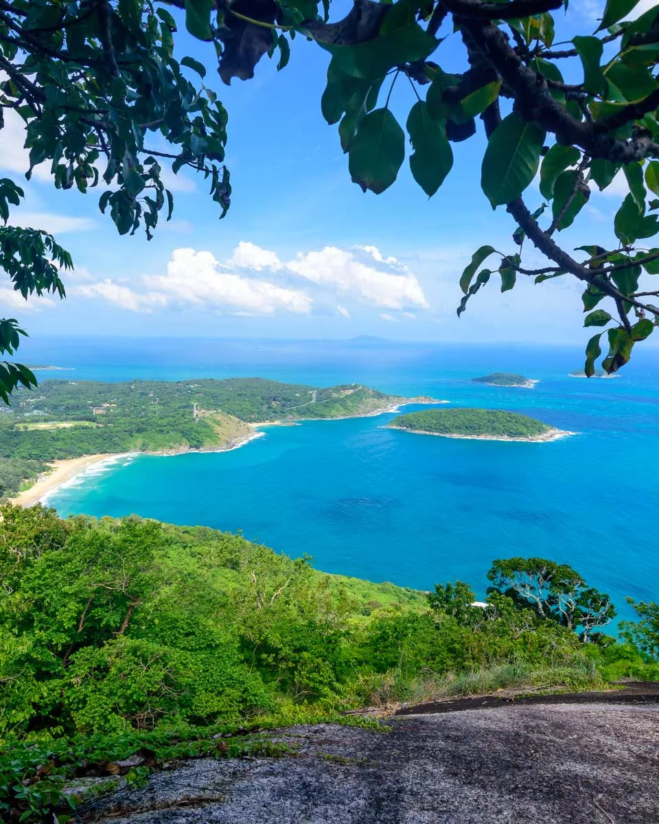 Black Rock Viewpoint seen in Phuket Thailand