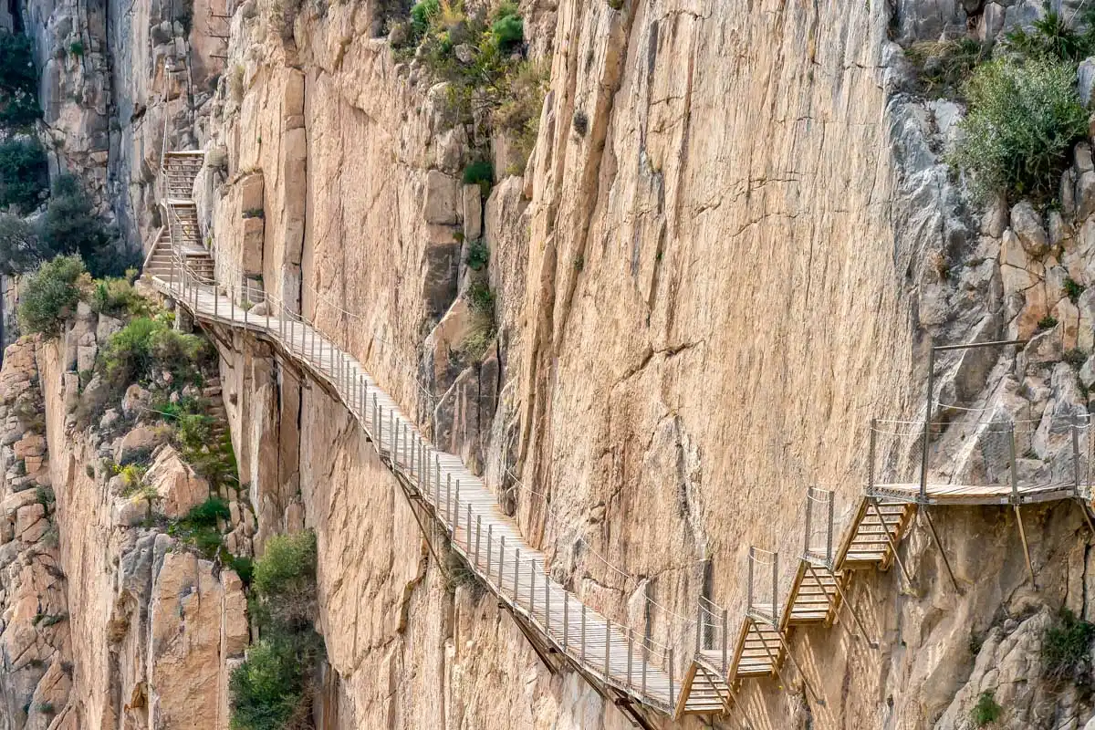 Caminito del Rey seen on a tour in Spain