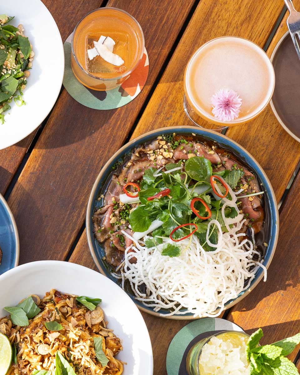 Dinner ate at Lulu Bar in Calgary, Alberta