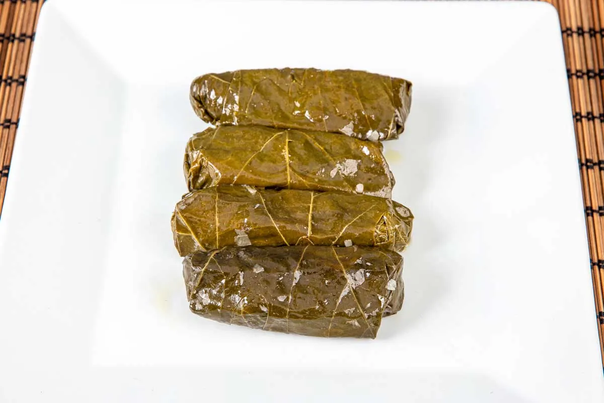 Dolma made during a cooking class in Greece