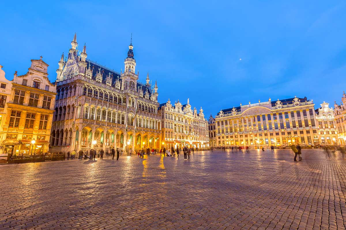Grand Place in Brussels Belgium