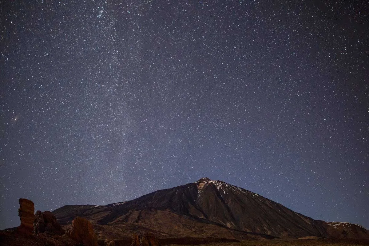 Mount Teide in the Canary Islands Spain