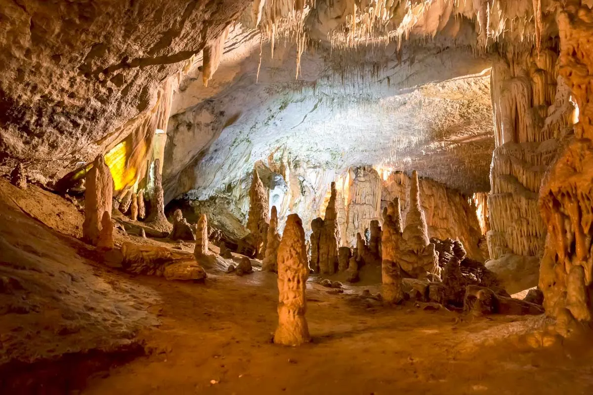 Postojna Cave in Ljubljana, Slovenia