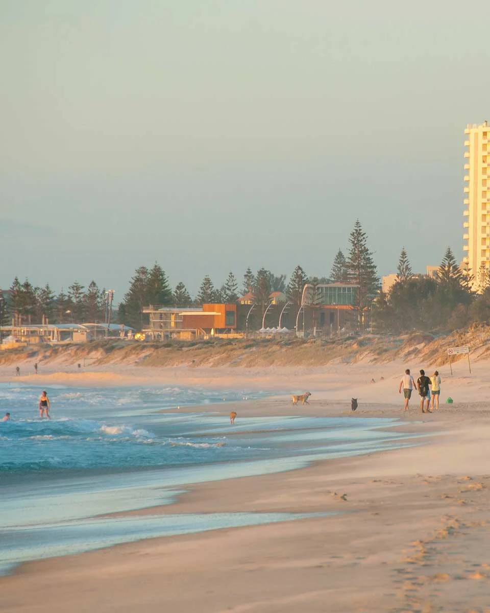 Scarborough Beach at sunset Perth Australia