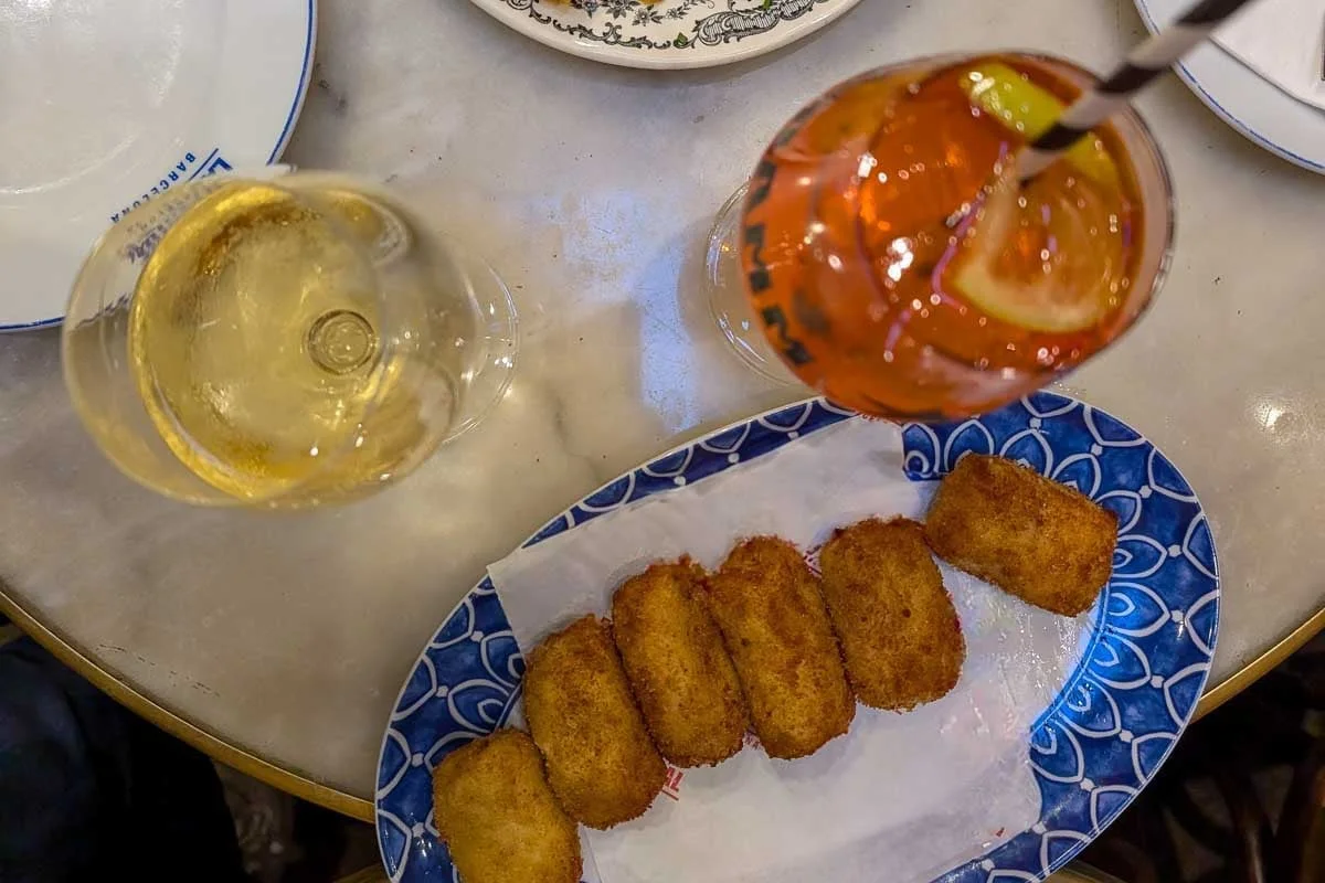 Tapas-and-wine-on-a-table Sardinia-Italy