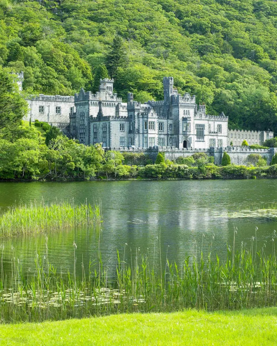 The Kylemore Abbey seen on a tour from Galway Ireland