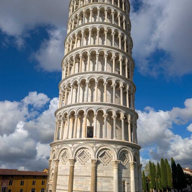 The-Leaning-Tower-of-Pisa-in-Pisa-Italy on a tour from Livorno