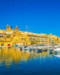 The Senglea Waterfront Promenade in Malta