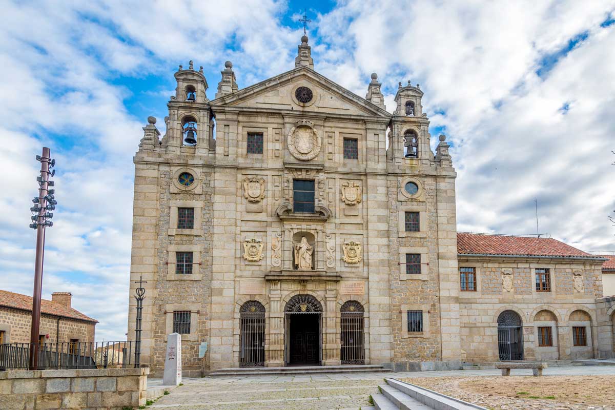 View at the Convent Santa Teresa of Avila Spain