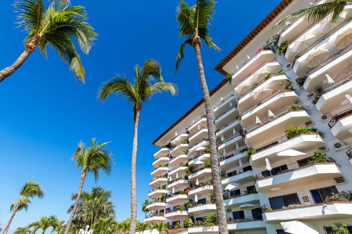 Zona Hotelera (Hotel Zone) in Puerto Vallarta Mexico