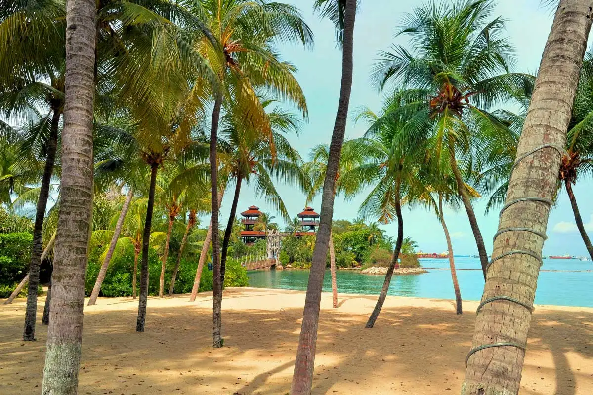 A look at Palawan Beach in Singapore