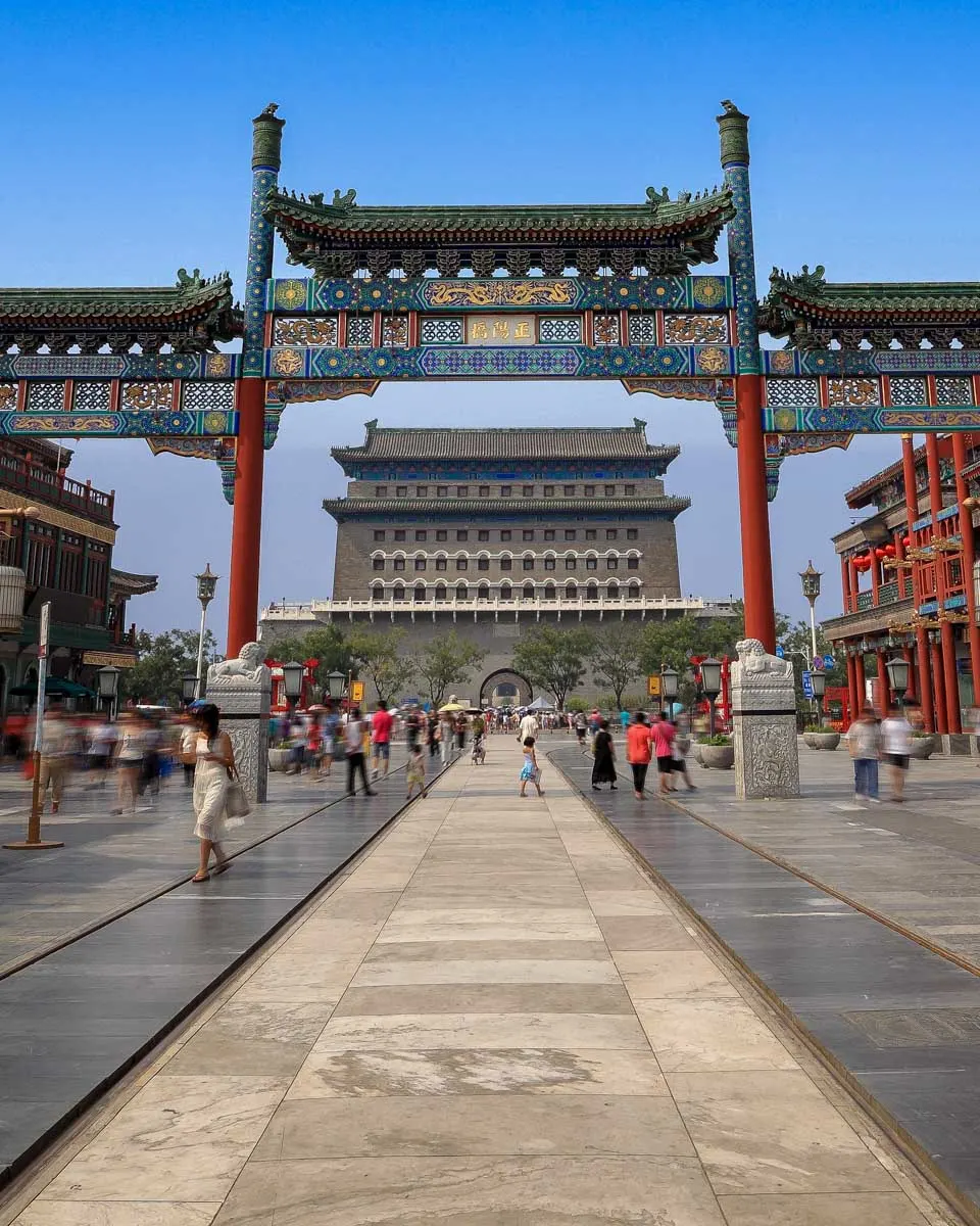 Beijing China Qianmen Street (2)