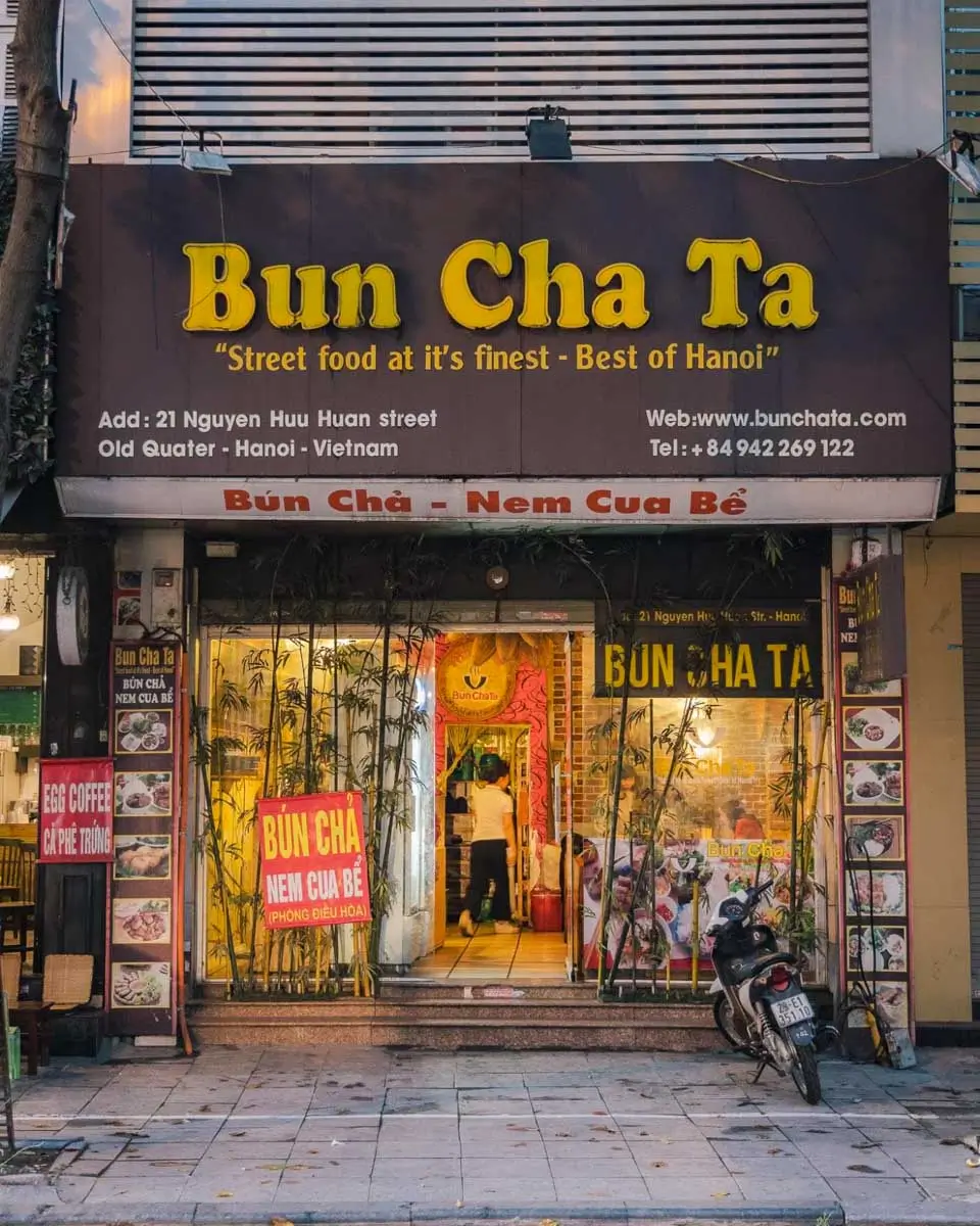 Bun Cha Ta Hanoi, Vietnam