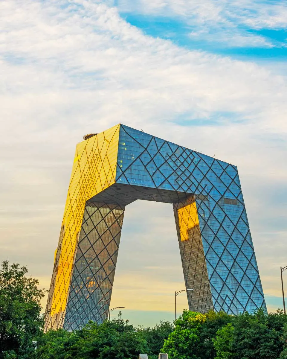 Cctv headquarter in Beijing China