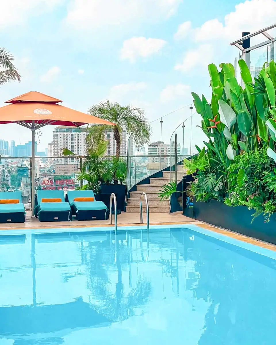 Happy Life Grand Hotel & Rooftop Skybar in Ho Chi Minh City Vietnam 1