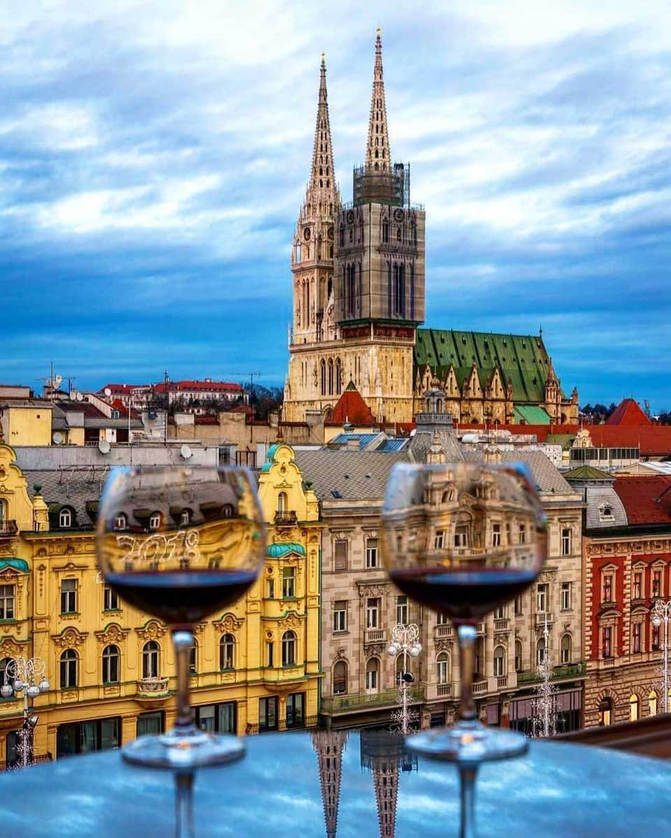 Hotel Dubrovnik in Zagreb Croatia