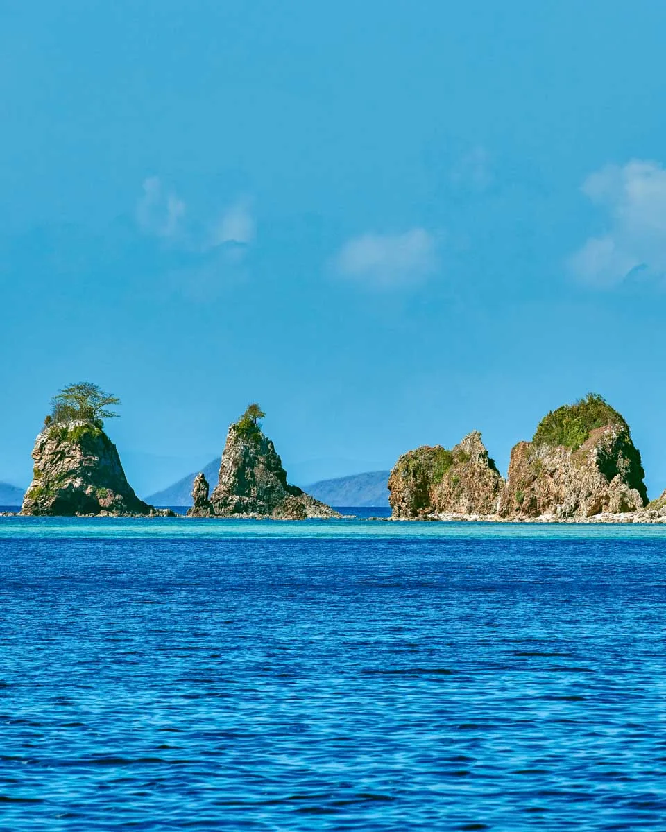 Linapacan island Palawan Philippines on a tour from El Nido