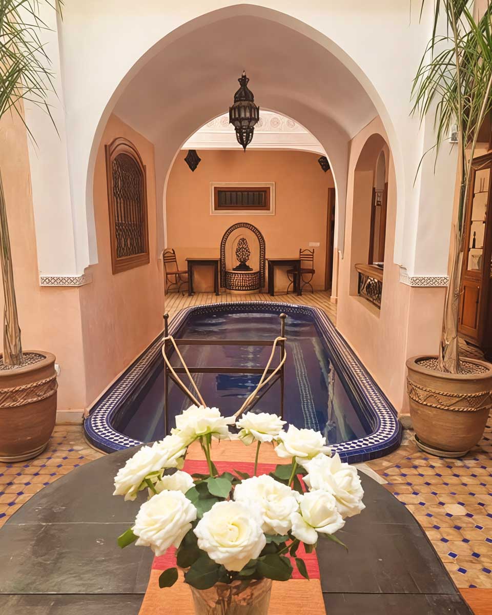 Riad Arbre Bleu in Marrakech Morocco 1
