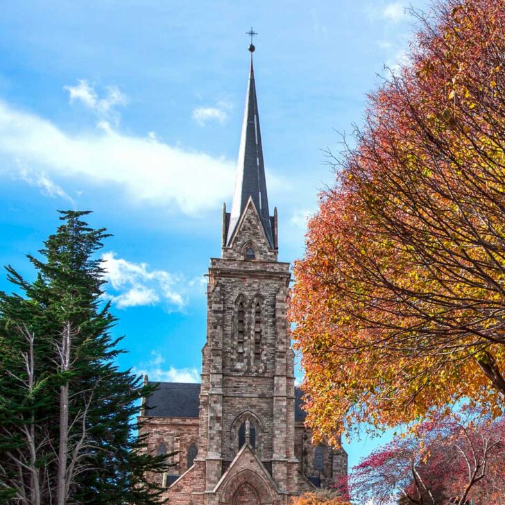 San Carlos de Bariloche Cathedral in Bariloche Argentina