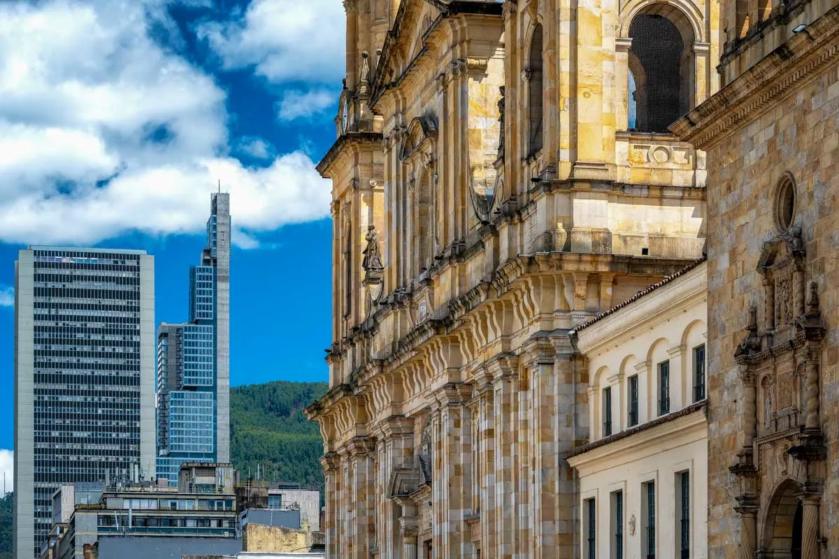 Santa Fe neighborhood in Bogota Colombia