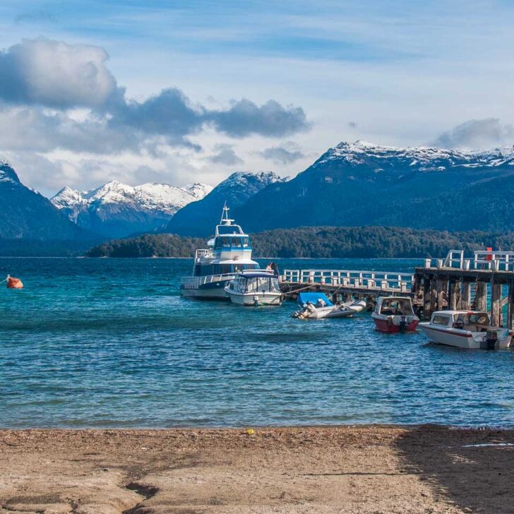 Seven lakes road in Villa la Angostura on a tour from Bariloche Argentina