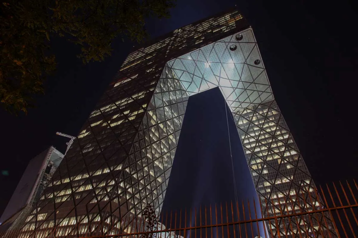 The China Central Television (CCTV) Headquarters, Beijing, China 1