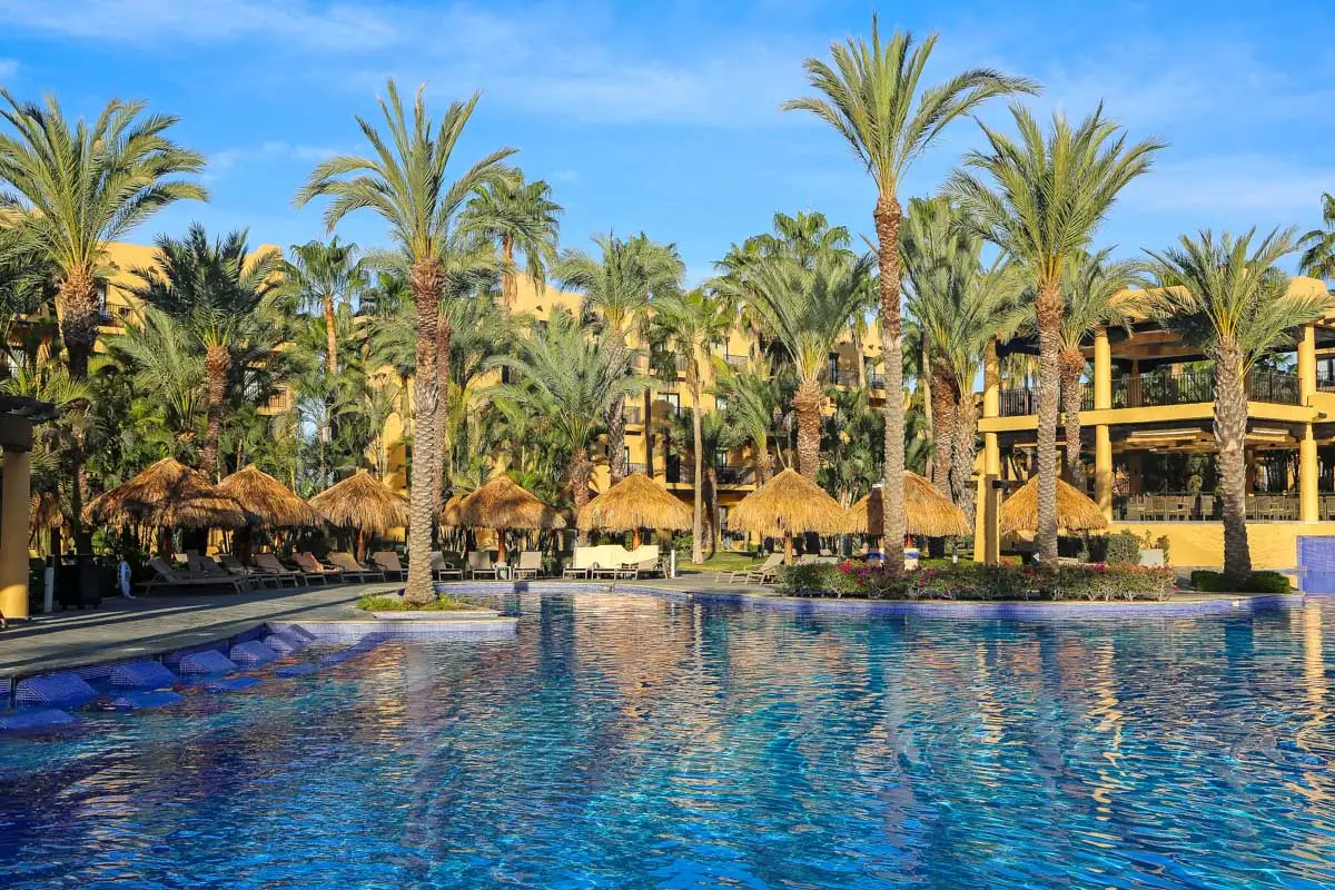 Tropical resort in Cabo San Lucas, Mexico