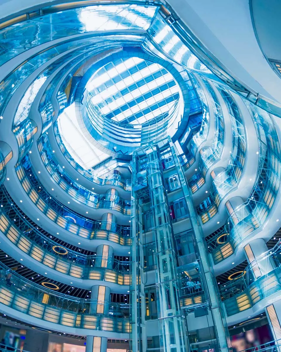 Xidan Joy City Mall in Beijing China