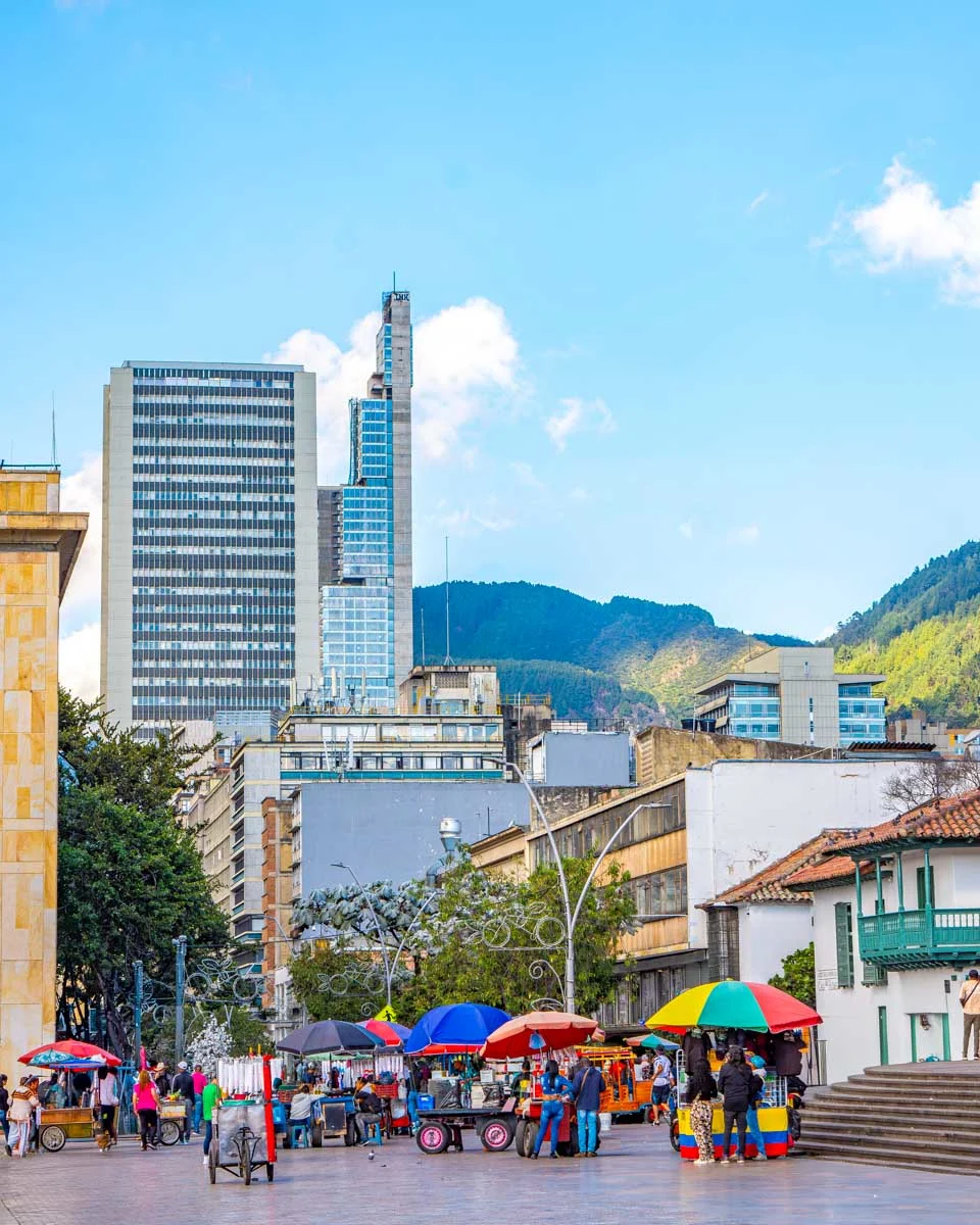 Zona Rosa in Bogota Colombia