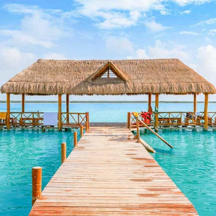 A-boat-dock-on-the-beautiful-Lake-Bacalar-Mexico
