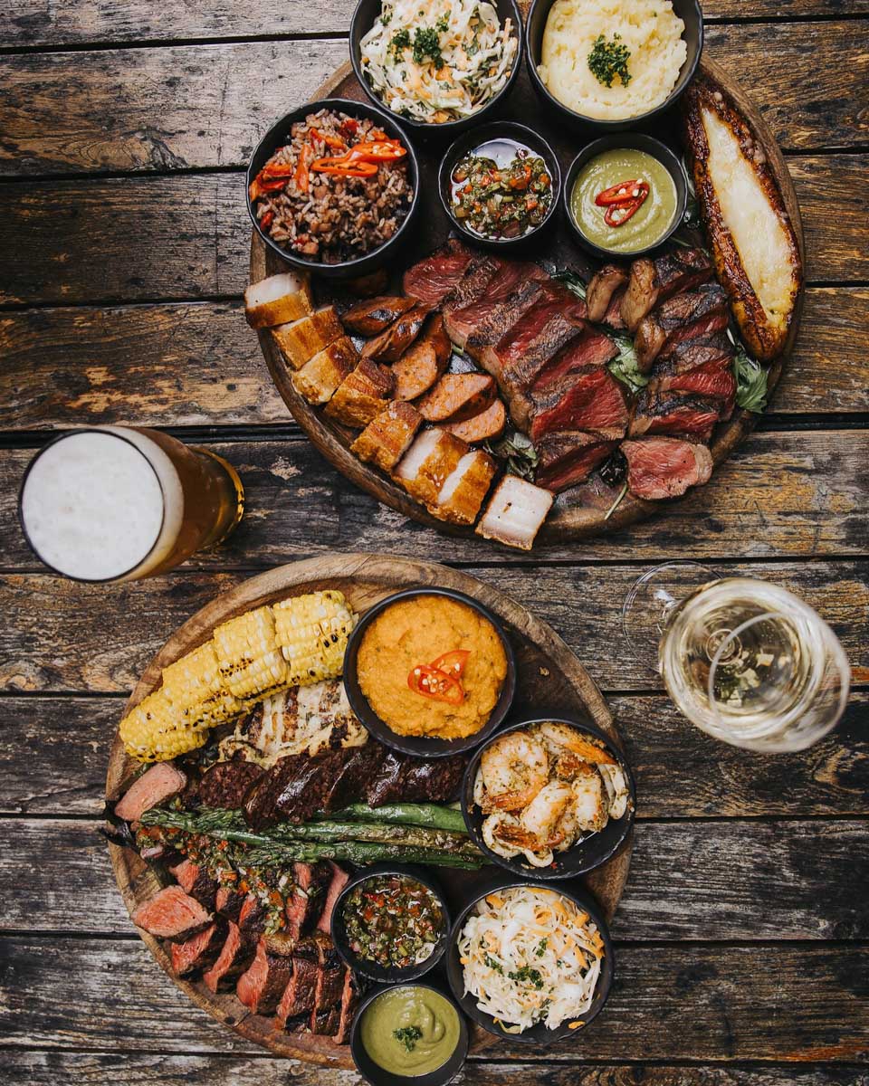 A streak dinner eaten at Angel Falls Grill in Perth