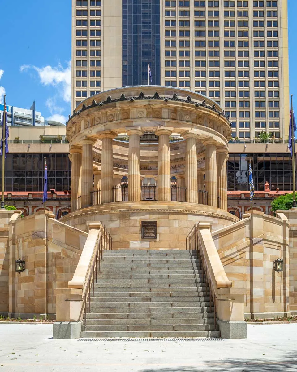 ANZAC Square and central railway station, Brisbane