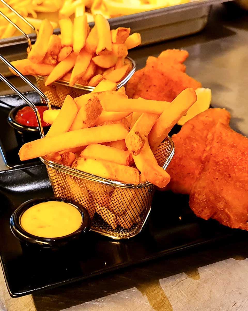 Fish and chips from Reykjavík Chips in Iceland