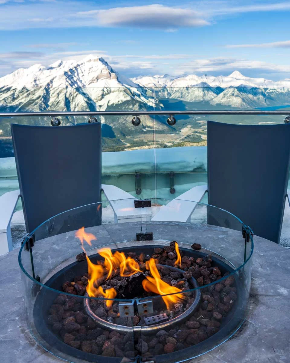 Sulphur Mountain seen after taking the Banff Gondola in Banff AB Canada (2)