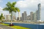 The views from Avenida Balboa in Panama City Panama