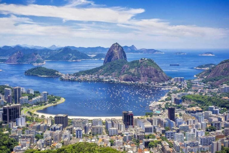 Sugarloaf Mountain in Rio de Janeiro, Brazil