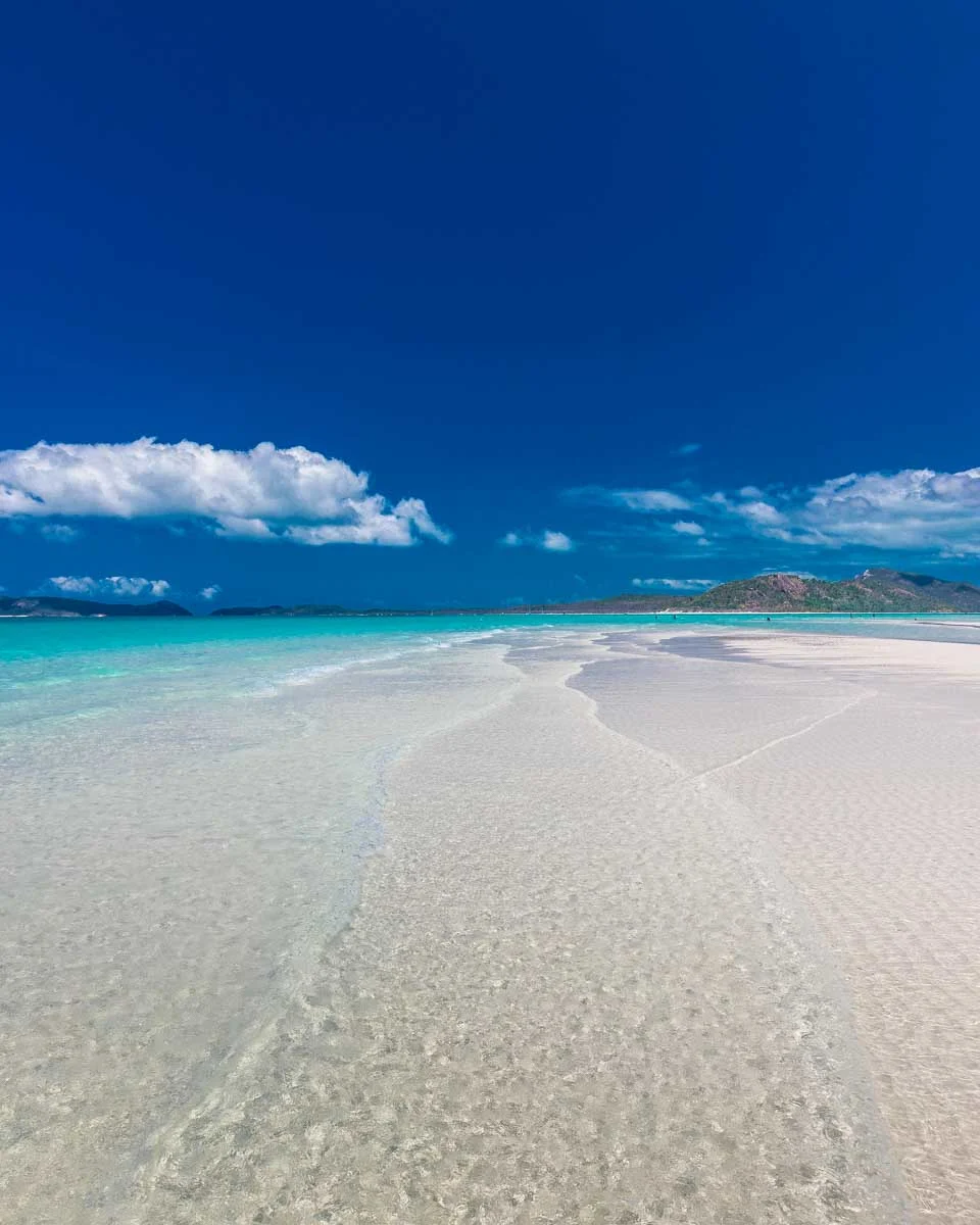 View of Whitehaven Beach near Airlie Australia (2)