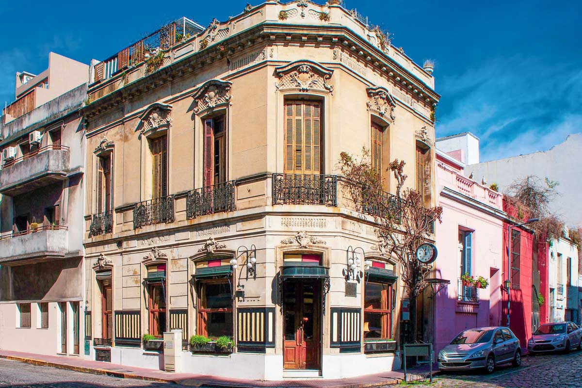 A beautiful building in San Telmo neighborhood Buenos Aires Argentina 1