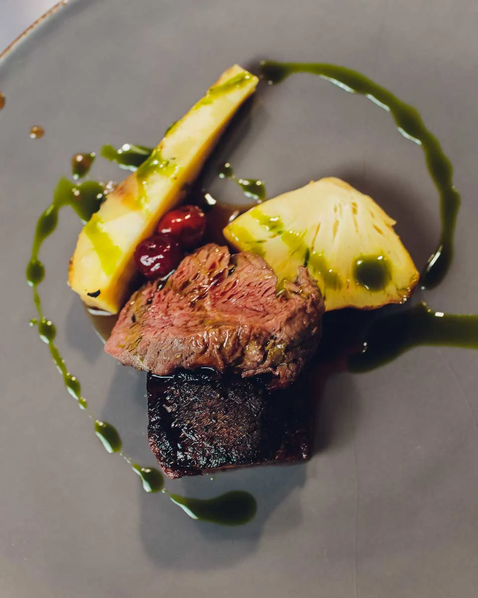 A-small-meal-eaten-during a cooking class in Cartagena Colombia