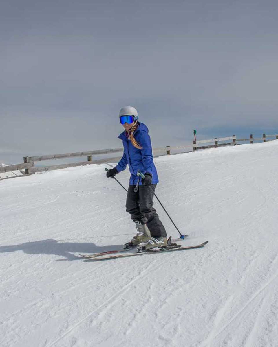 Bailey-downhill-skiing-in Whistler Canada