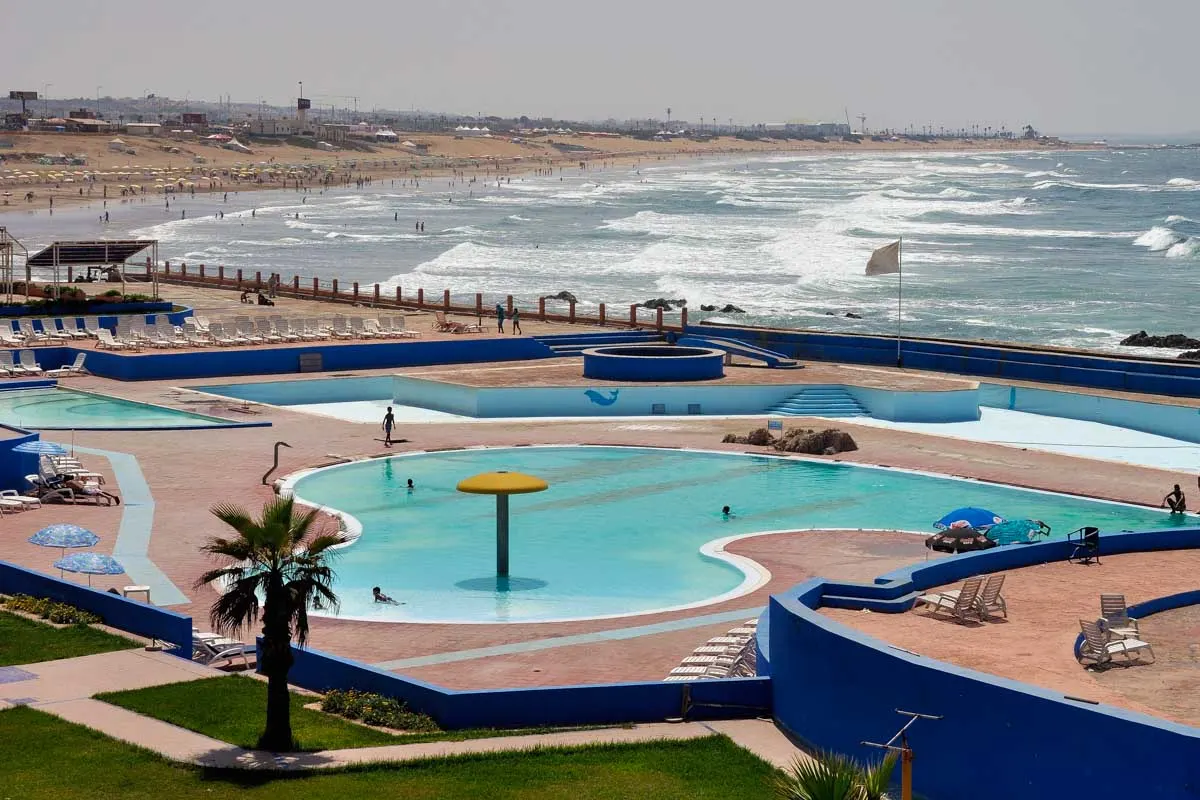 Beach of Casablanca, Morocco