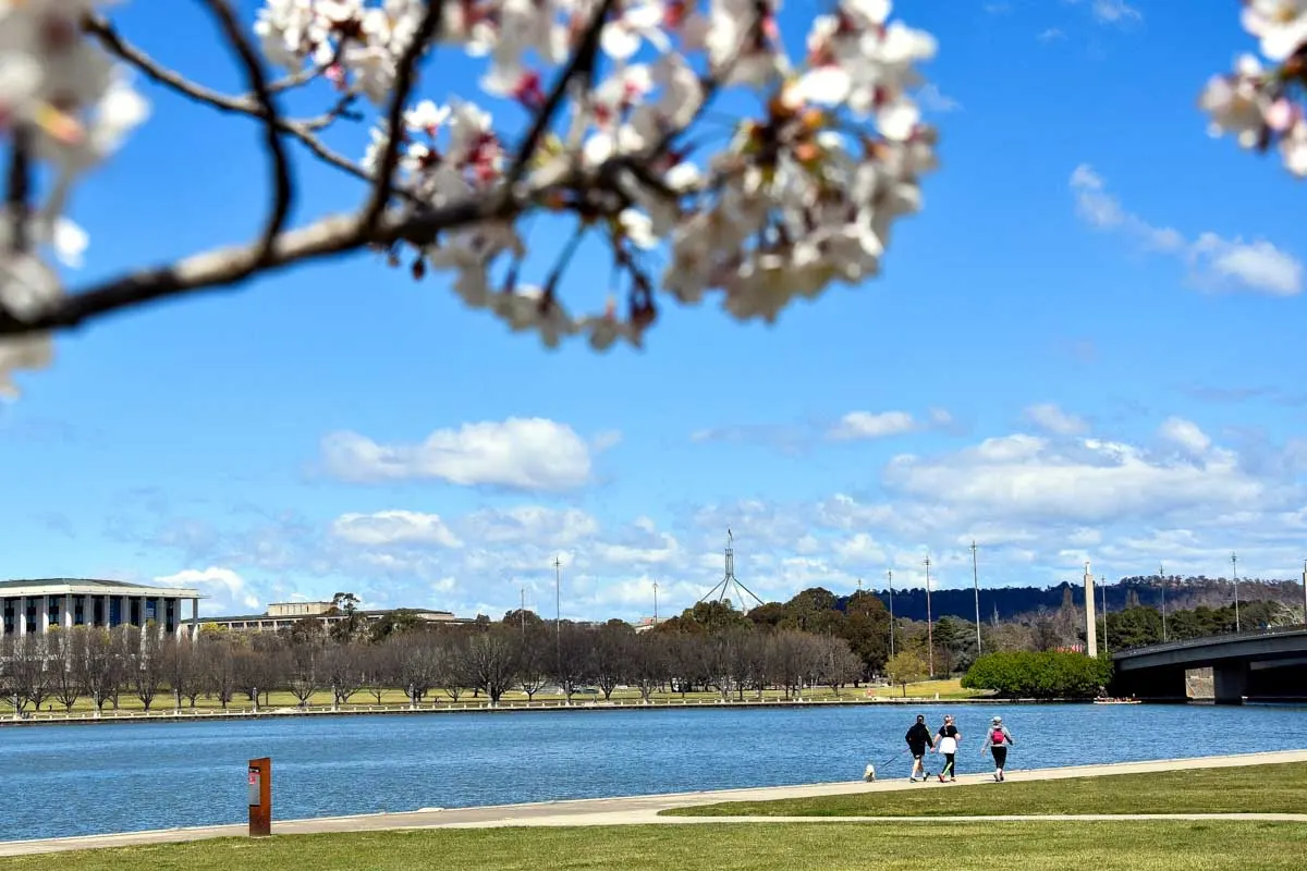 Commonwealth Park in Canberra Australia