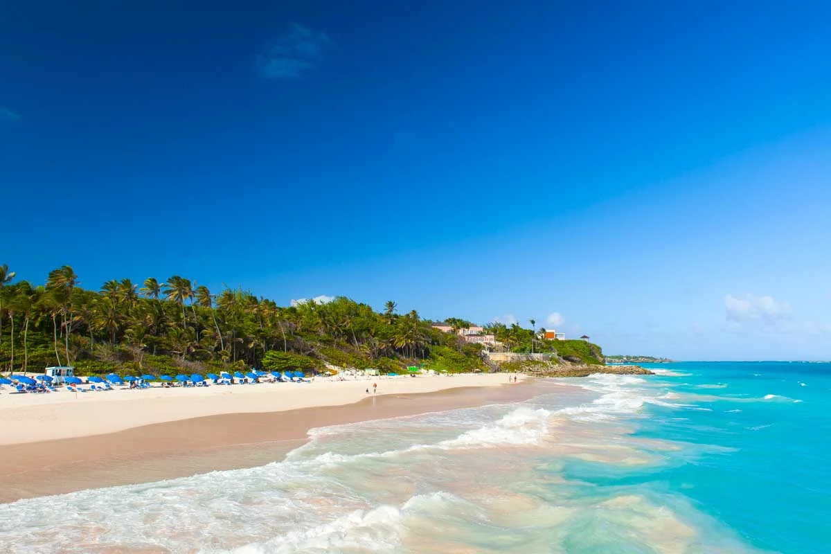 Crane Beach in Barbados