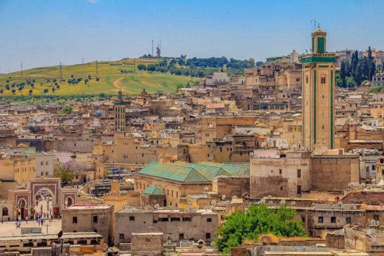 Fez Morocco skyline