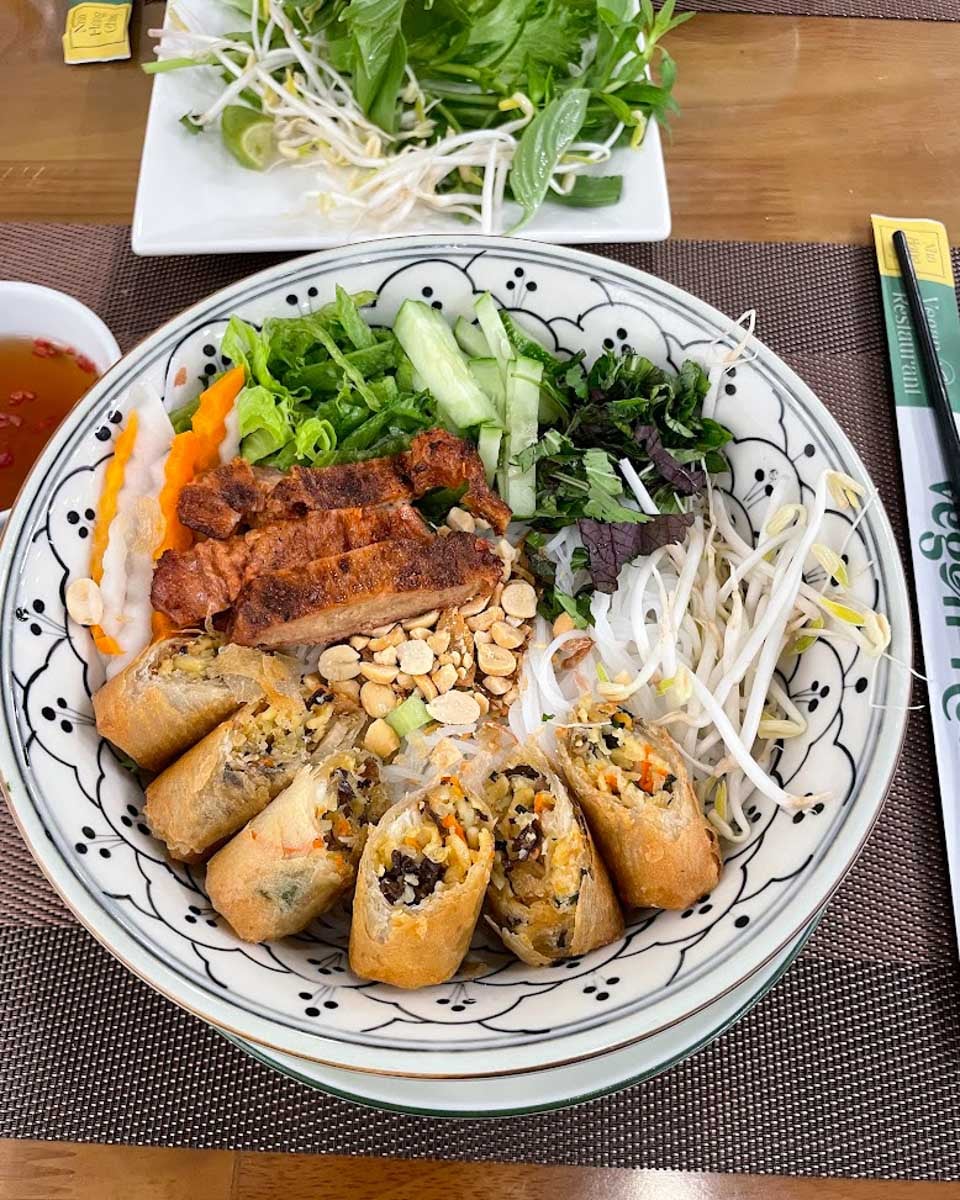 Food eaten in Hanoi, Vietnam