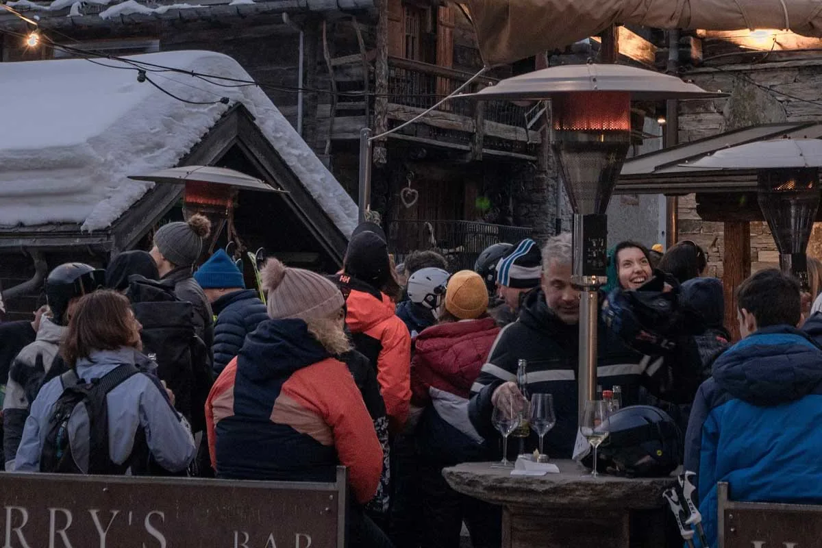 Harrys Ski Bar in Zermatt Switzerland