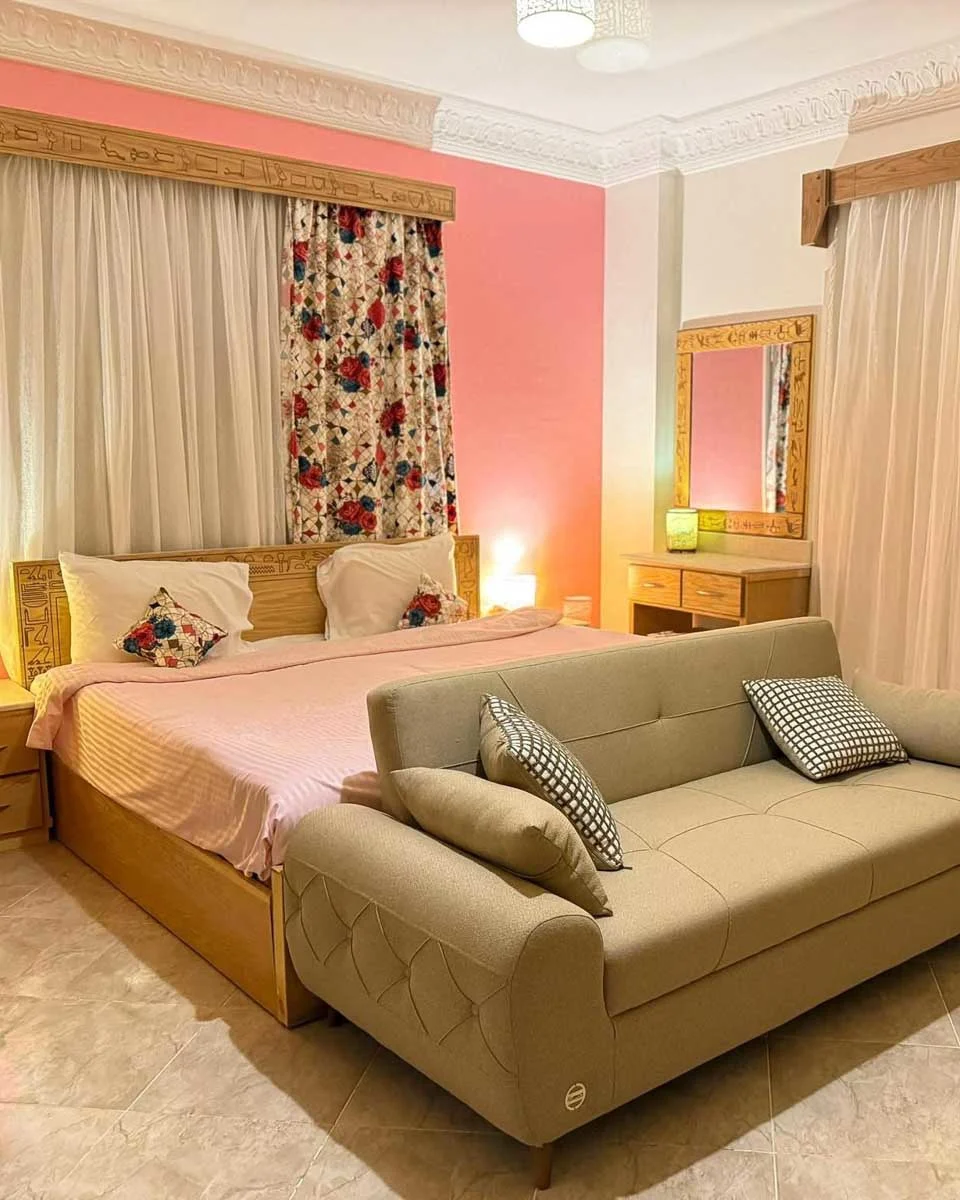 Hotel room at Jewel Howard Carter Hotel in Luxor