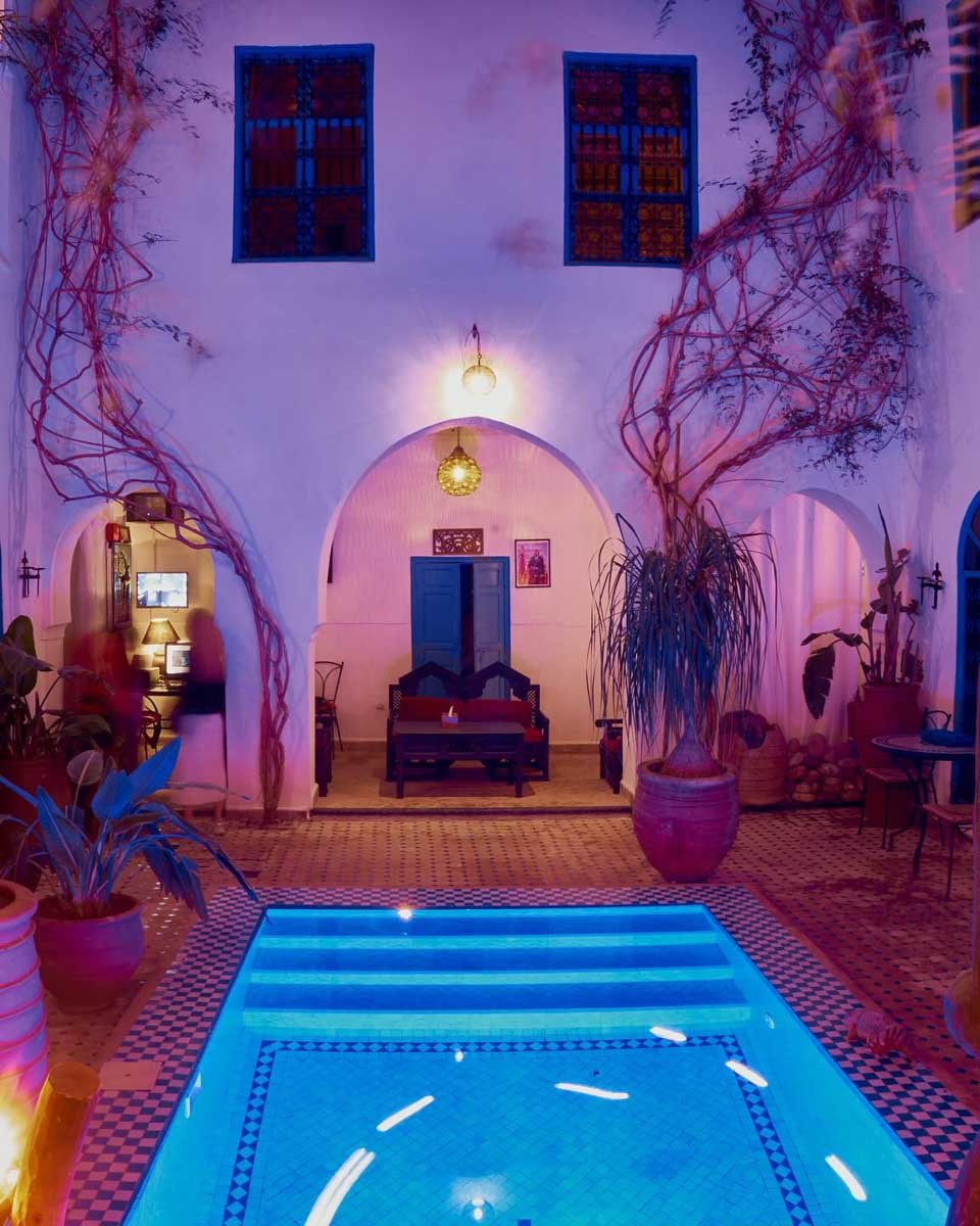 Riad Chameleon in Marrakech Morocco (2)